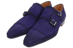 Magnanni Blauw suède