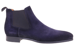 Magnanni Blauw suède